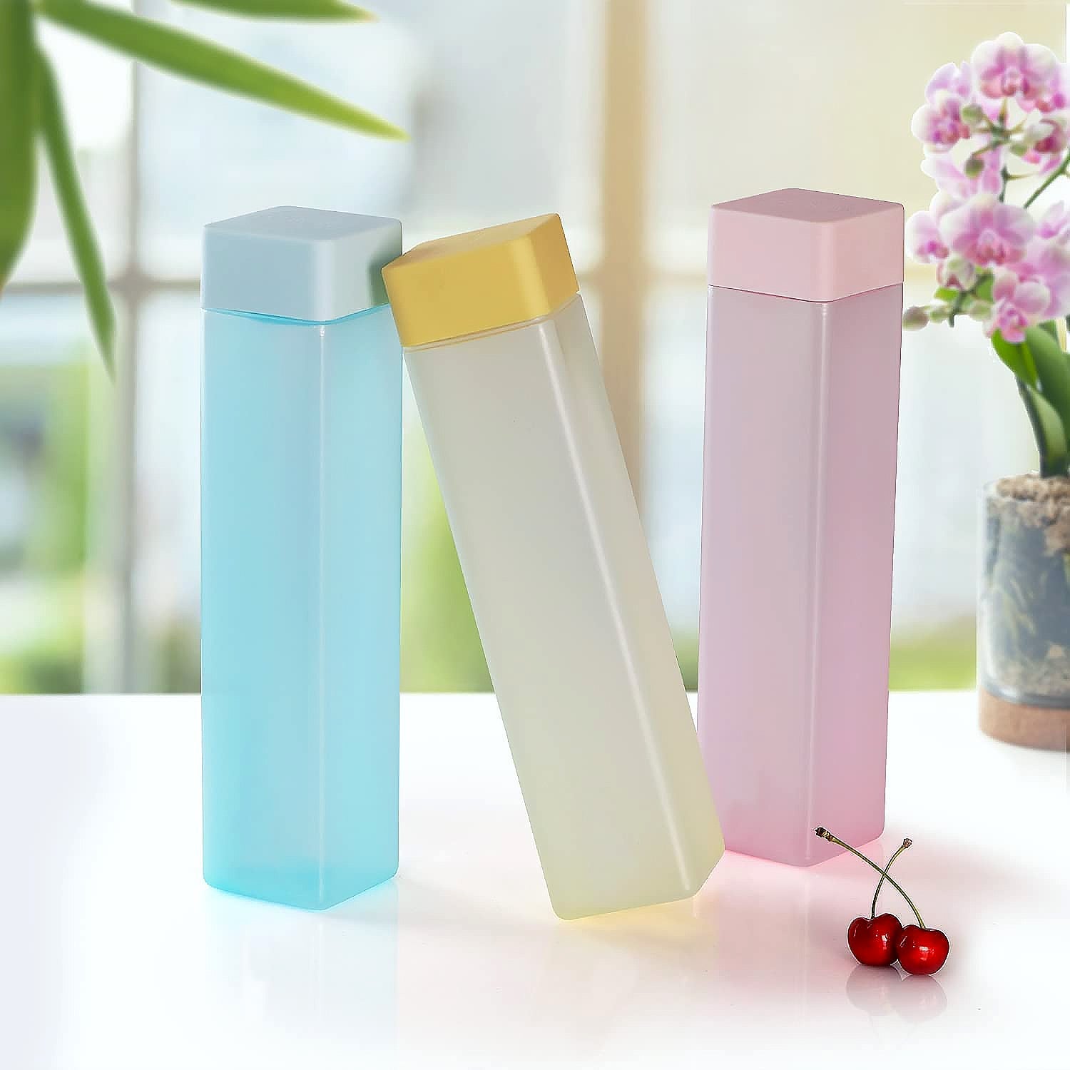 Large Capacity Plastic Water Bottle | Office Bottle | Gym Bottle | Home | Kitche - 12981_plastic_water_bottle_1000ml