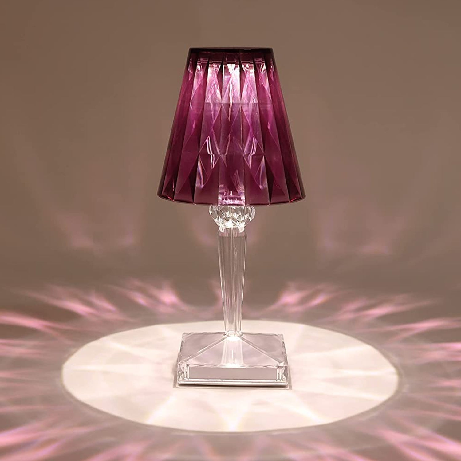 Romantic Crystal Table Lamp, Diamond Lamp, 16 Colors, 6 Brightness Level, Touch  - 13044_usb_diamond_lamp_with_remote