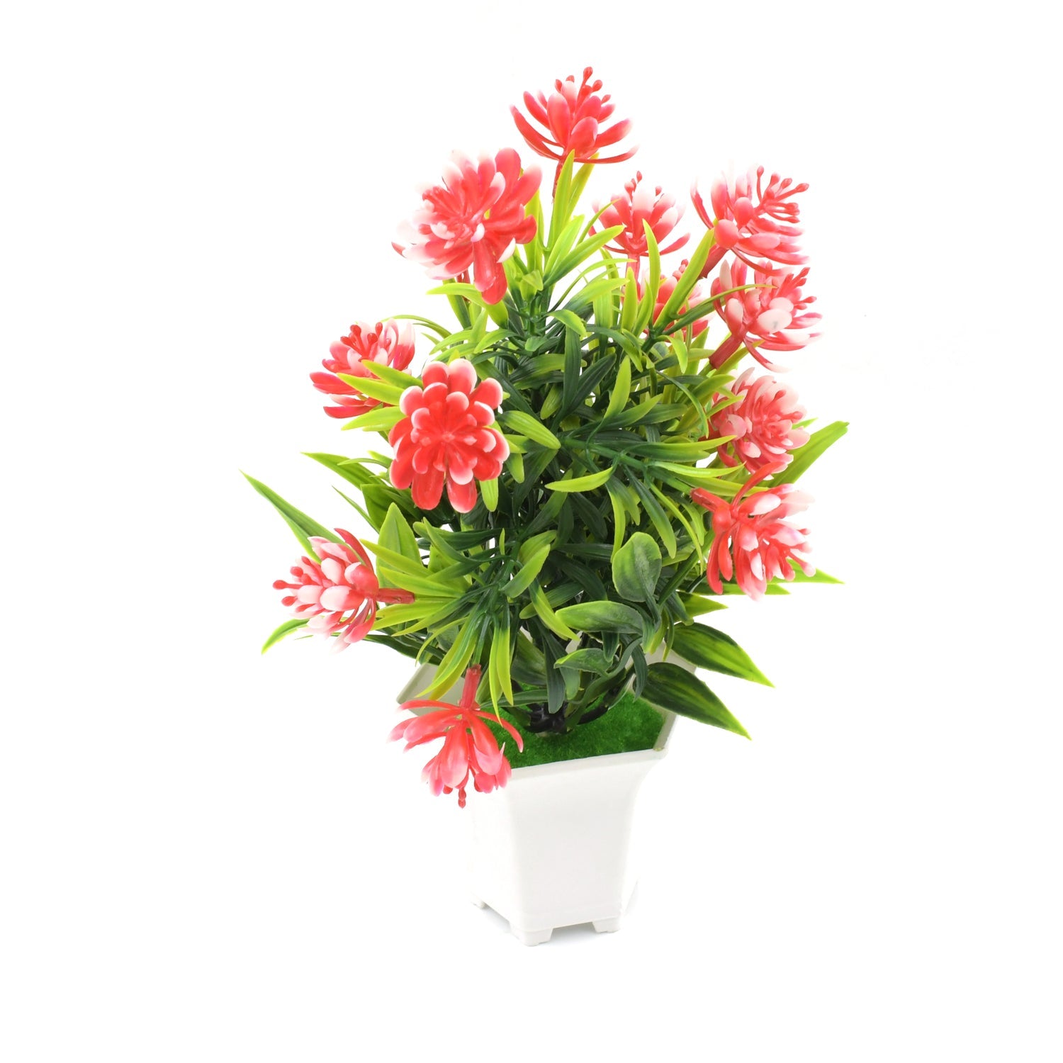 Wild Artificial Flower Plants with Cute Pot | Flower Plant for Home Office Decor - 8791_artificial_flower_pot_no3