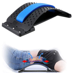 Back Pain Relief Device Back Stretcher, Spinal Curve Back Relaxation Device, Mul - 13109_back_pain_relief_massager_1pc