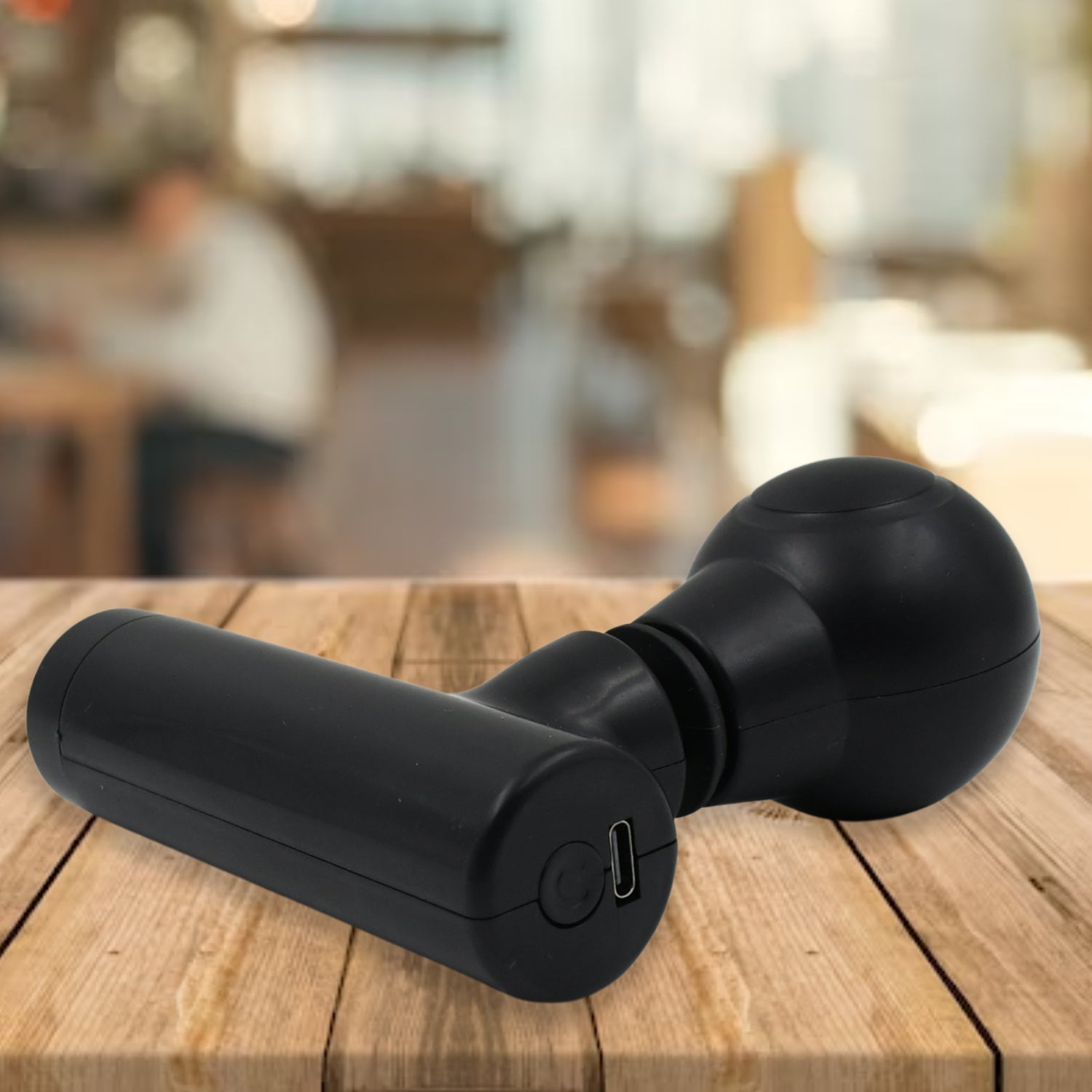 Black Mini Pocket Size Massager, Full Body Massager, Cordless One Button Operati - 12673_pocket_size_massager