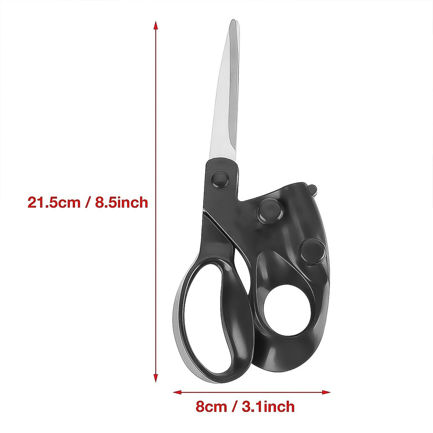 प्रोफेशनल लेजर कैंची (1 पीस) - 15032_professional_laser_scissors_1pc