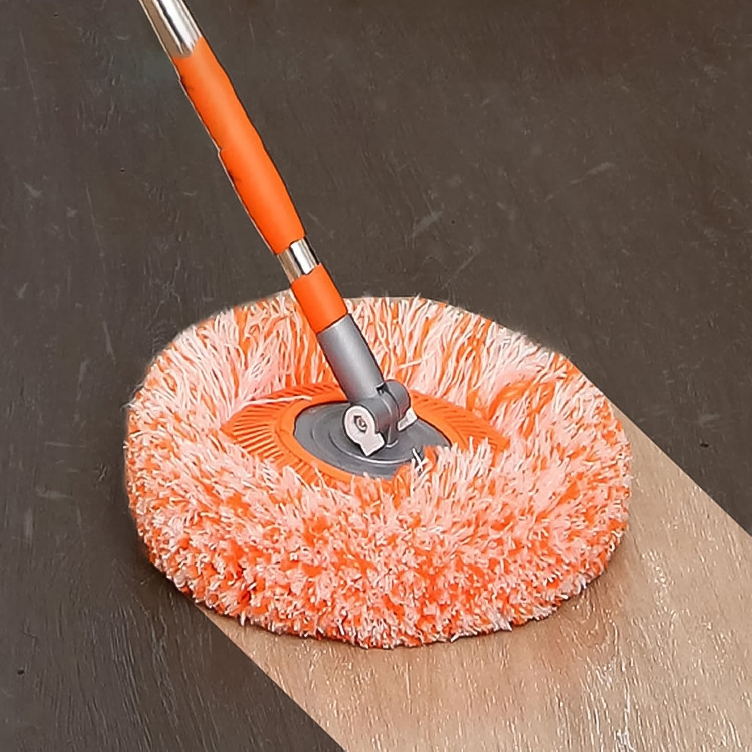 Mop Cleaning Mop Rotatable Spin Mop (110 CM / 1 Pc) - 18276_cleaning_rotatable_spin_mop_110cm