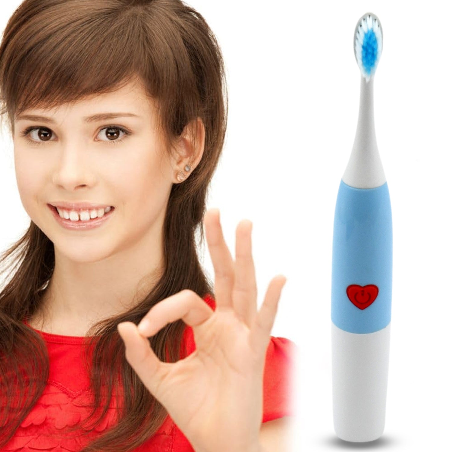 Electric Toothbrush Battery Operate For Home & Travelling Use (1 Pc) - 12901_cute_electric_toothbrush_1pc