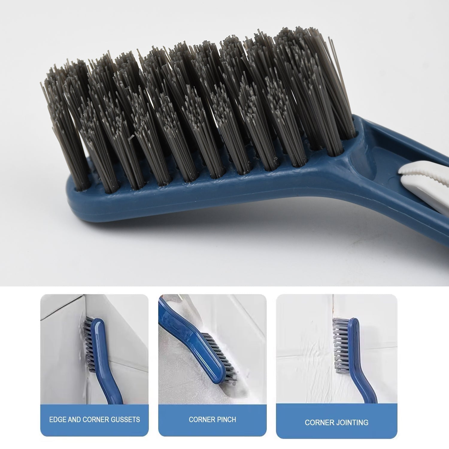 Multifunctional Floor Gap Brush, 2 in 1 Cleaning Brush (1 Pc) - 13314_2in1_multi_clea_clip_brush_1pc