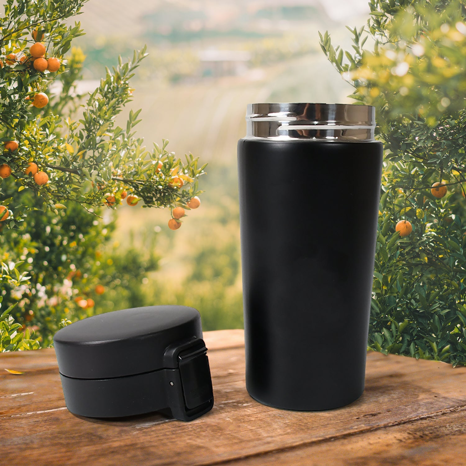 Stainless Steel Vacuum Insulated Coffee Cups Double Walled Travel Mug, Car Coffe - 13012_ss_vacuum_cup_350ml