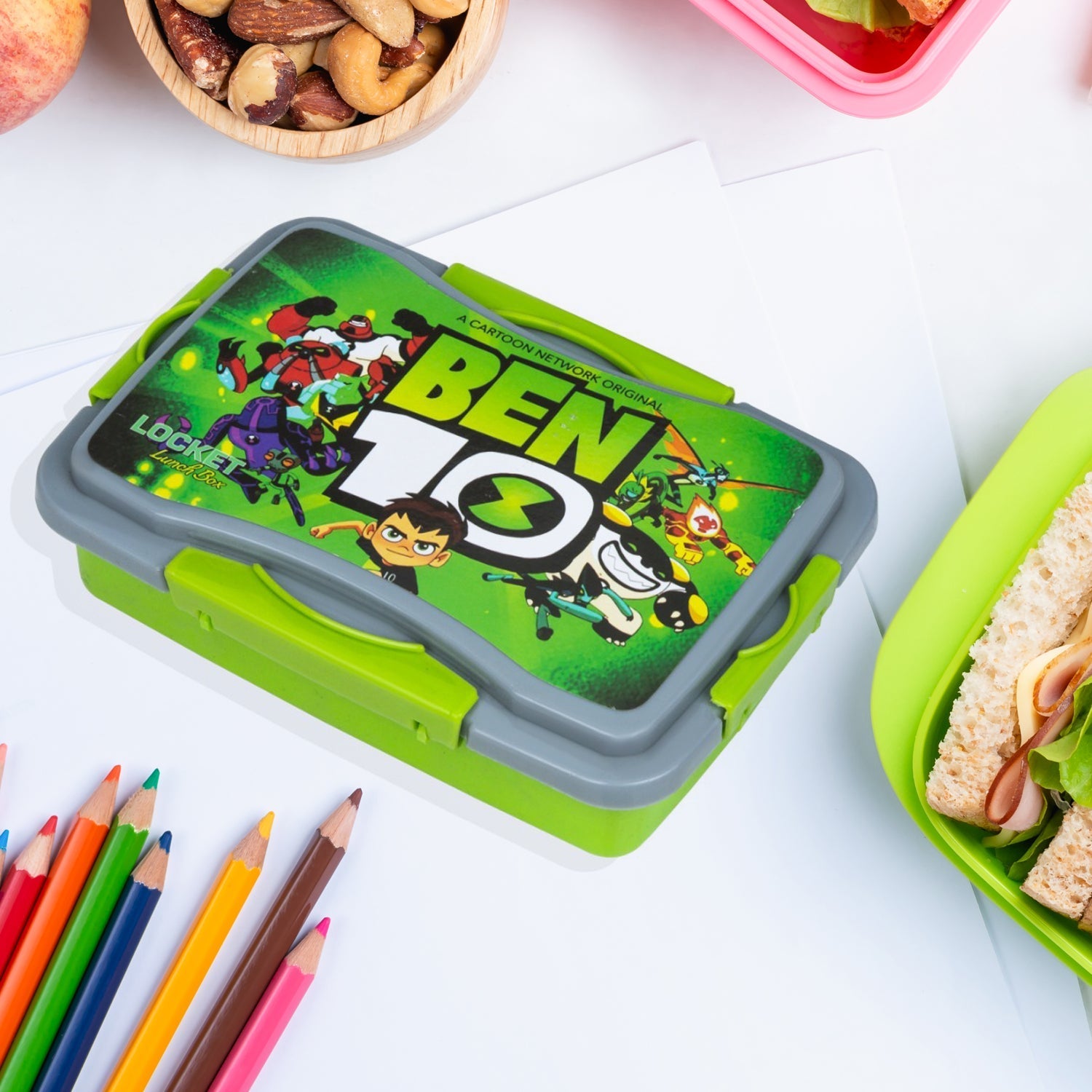 Colorful lunch box