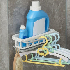 Multipurpose Platic Hanging Drain Rack Retractable Sponge Storage Hanging Rack W - 8788_storage_hanging_rack_1pc