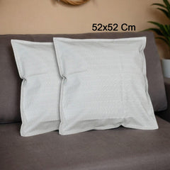 Pillow Covers, Couch Pillows Cover, Soft Decorative Pillow Covers (52 × 52 CM / - 18257_pillow_cover_2pc_52x52cm