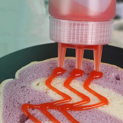 Mayonnaise and syrup dispenser