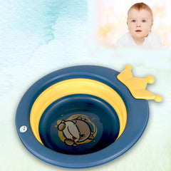 Cartoon Shape Wash Basin, Space Saving Multi Function Foldable Baby Wash basin E - 17514_cartoon_baby_wash_basin_1pc