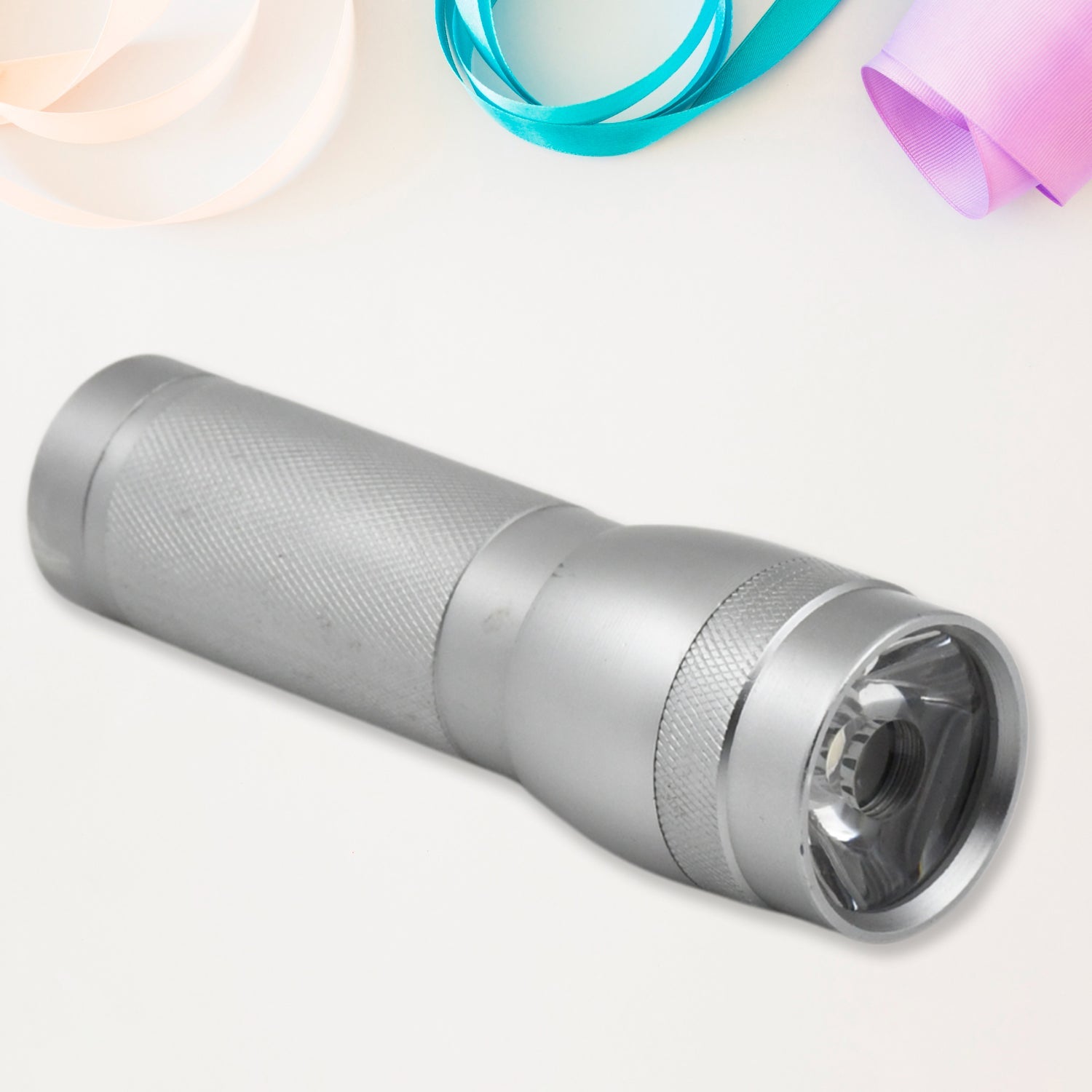 Portable Mini Torch / Flashlight LED Powerful High Lumens Pen Light Easy To Carr - 8555_mini_flash_light_1pc