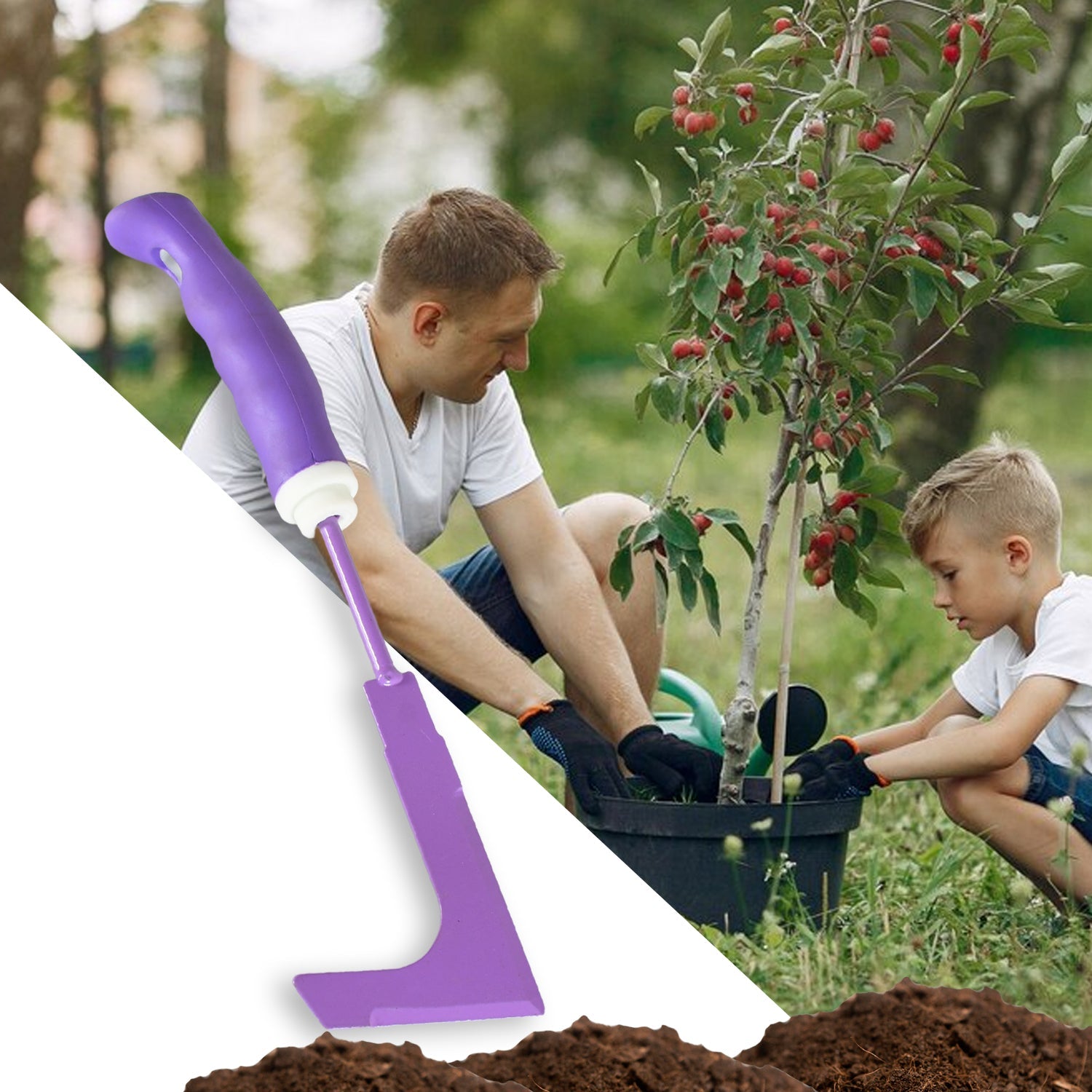 Heavy Duty Garden Tools, Gardening Tools Kit for Home Garden, Indoor and Outdoor - 7597_trowel_garden_tool_1pc