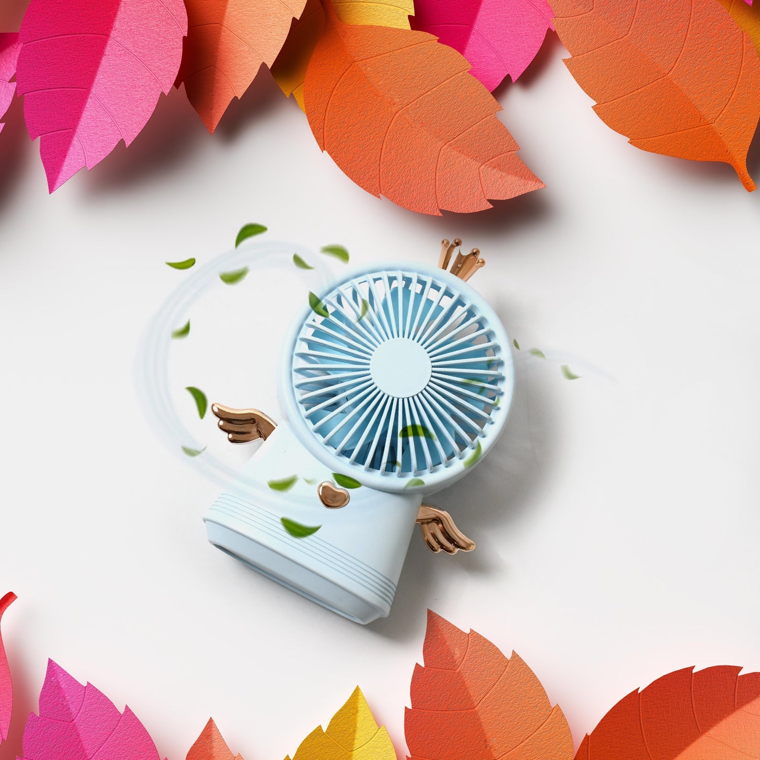 Cute Electric Mini Handheld Fan, Portable USB Rechargeable Mini Fan for Home,  - 17791_cute_mini_handheld_fan_1pc