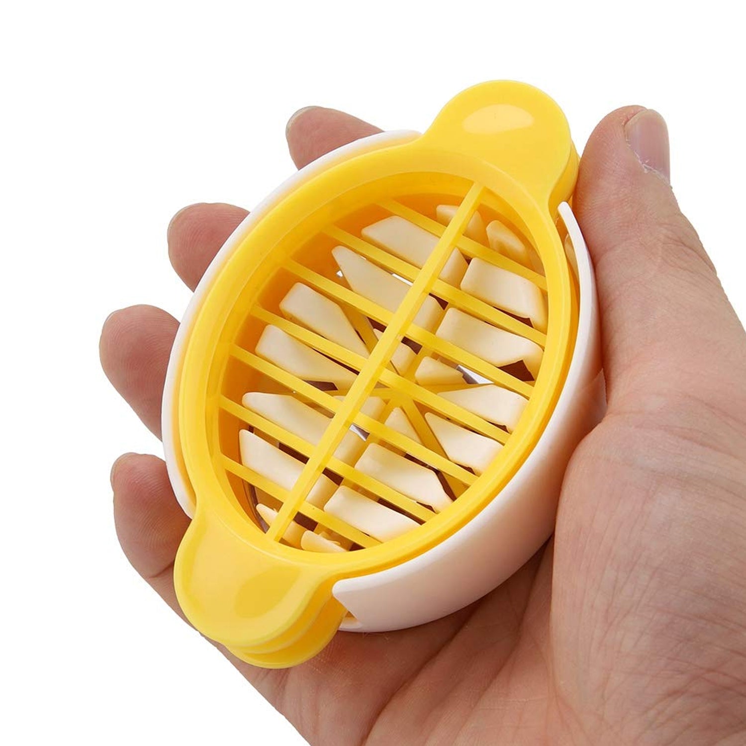 Egg Slicer, 3 in 1 Boiled Egg Slicer, Egg Slicer, Preserved Egg Slicer, Home Res - 10022_3in1_boiled_egg_slicer_1pc