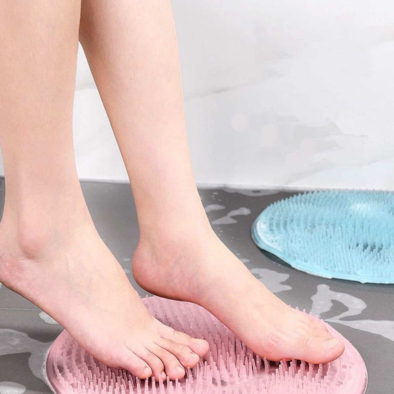 Round Shape Foot Rubbing / Bath Massager (30×30 CM / 1 Pc) - 18390_round_bath_massage_30x30cm