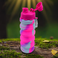 500 ML Silicone Foldable Water Bottle