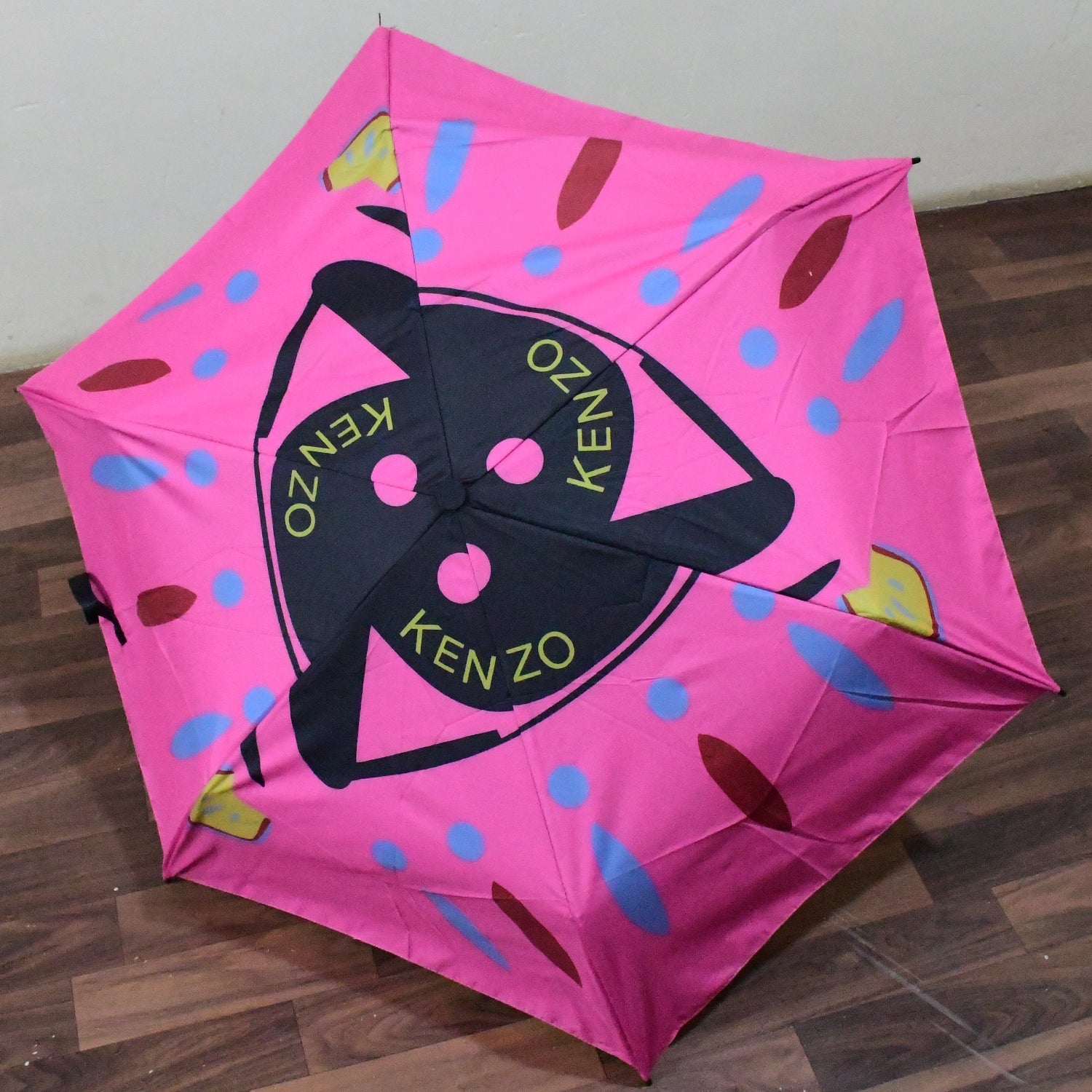 3-Fold Sun & Rain Protective Foldable Umbrella (1 Pc) - 8607_3_fold_umbrella_1pc_no10