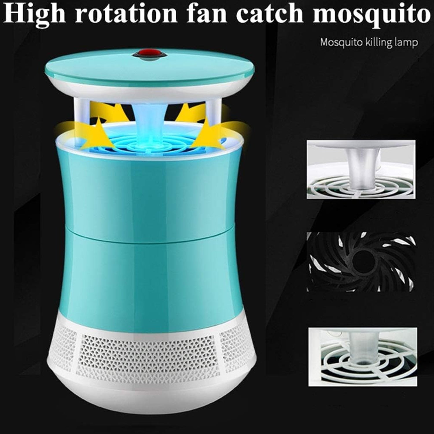 Mosquito Killer Machine, Electronic Indoor Insect Killer Lamp, Bug Bedroom Mute  - 12862_ele_mosquito_killer_machine