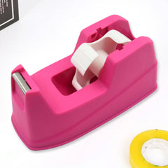 Plastic Tape Dispenser Cutter for Home Office use, Tape Dispenser for Stationary - 9506_plastic_tape_dispenser_no1