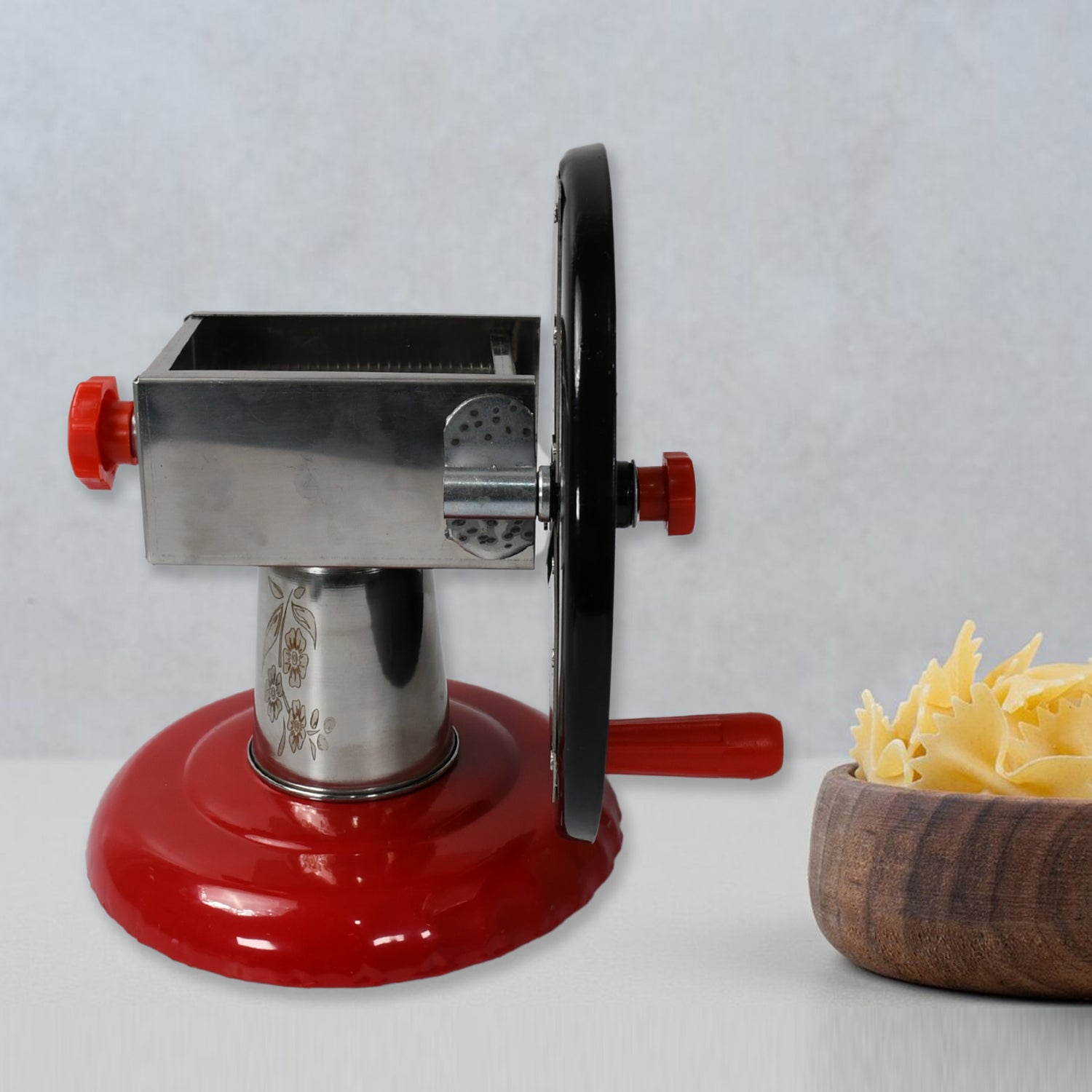 Stainless Steel Chips Maker and Vegetable Slicer for Kitchen Potato Slicer Grate - 8259_ss_potato_chips_maker_1pc