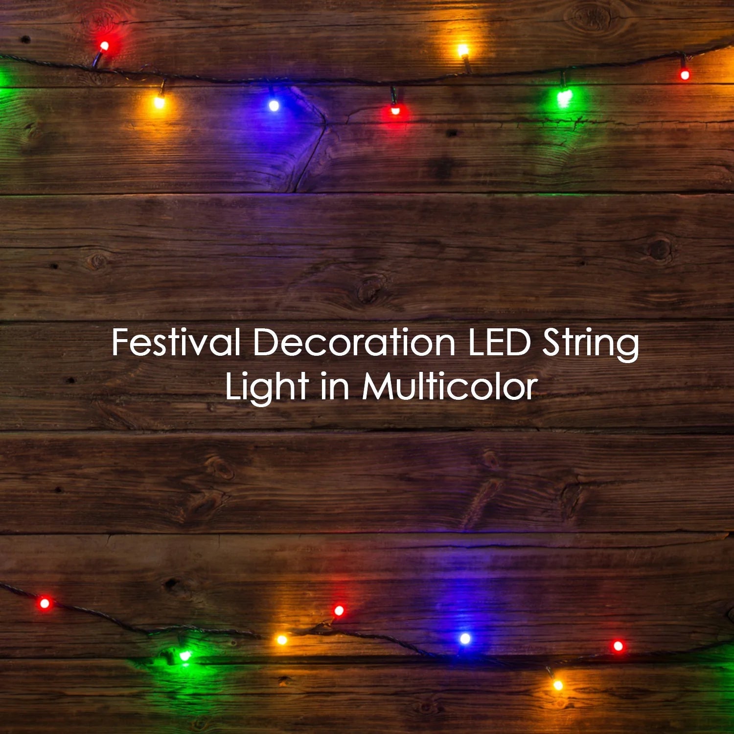 8Mtr Home Decoration Diwali & Wedding LED Christmas String Light (30L 8 Mtr) - 13673_8mtr_led_string_light_pg32