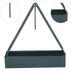 Mosquito Coil Holder Frame, Triangular Shape Iron Mosquito Incense Holder Mosqui - 12880_triangular_mosquito_coil_holder