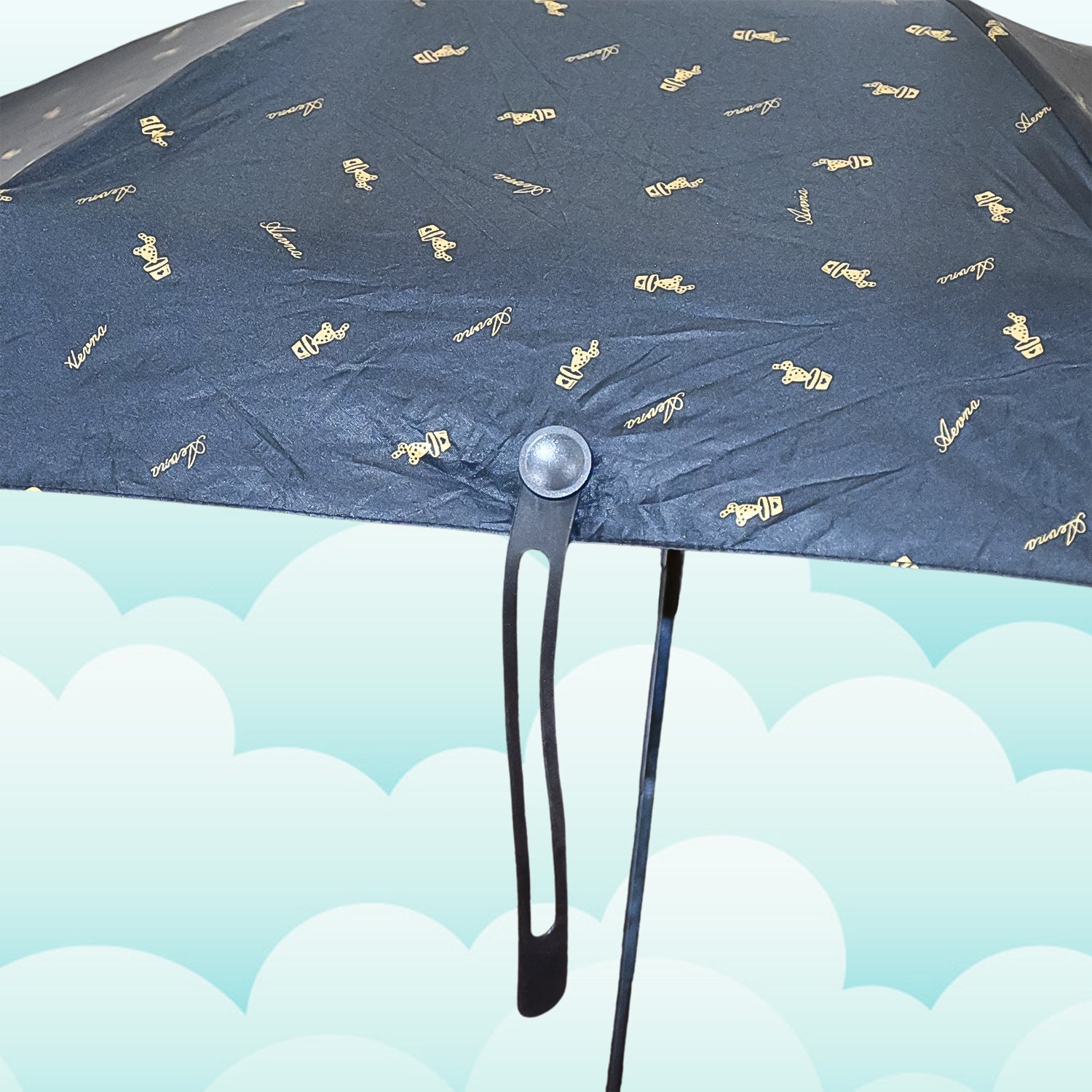 3-Fold Umbrella Summer Sun and Rain Protection Foldable Cute Umbrella || UV Pr - 8562_fold_umbrella_with_zip_case