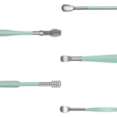 Ear wax cleaning tools set