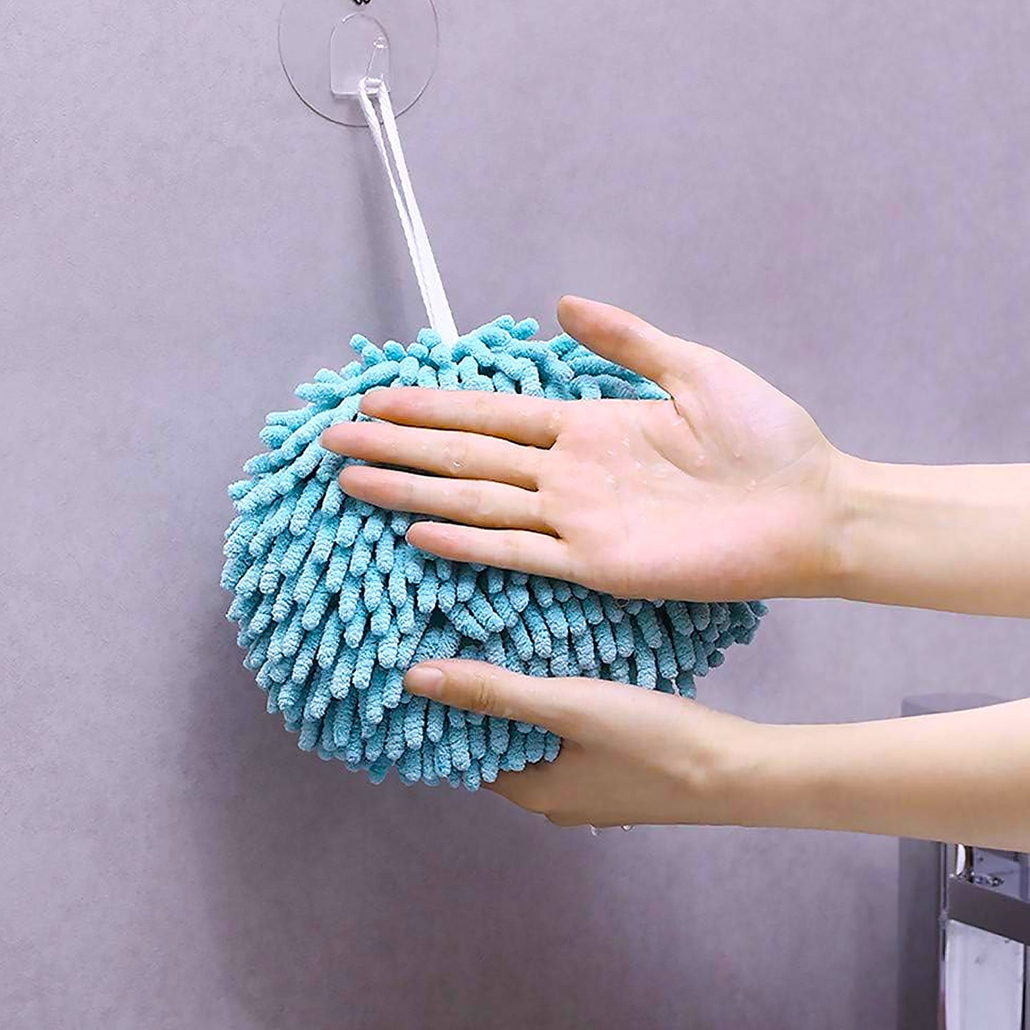 Hand Towels for Bathroom, Kitchen Hand Towel Hand Dry Towels Absorbent Soft Hang - 17899_thin_soft_hand_towel_1pc