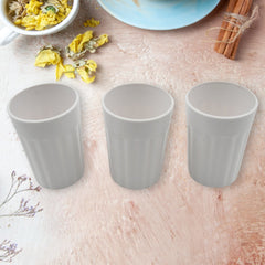 Small Plastic Coffee / Tea Cups Reusable Plastic Cup Mug Lightweight Microwavabl - 5719_pla_small_tea_cup_3pc_d45