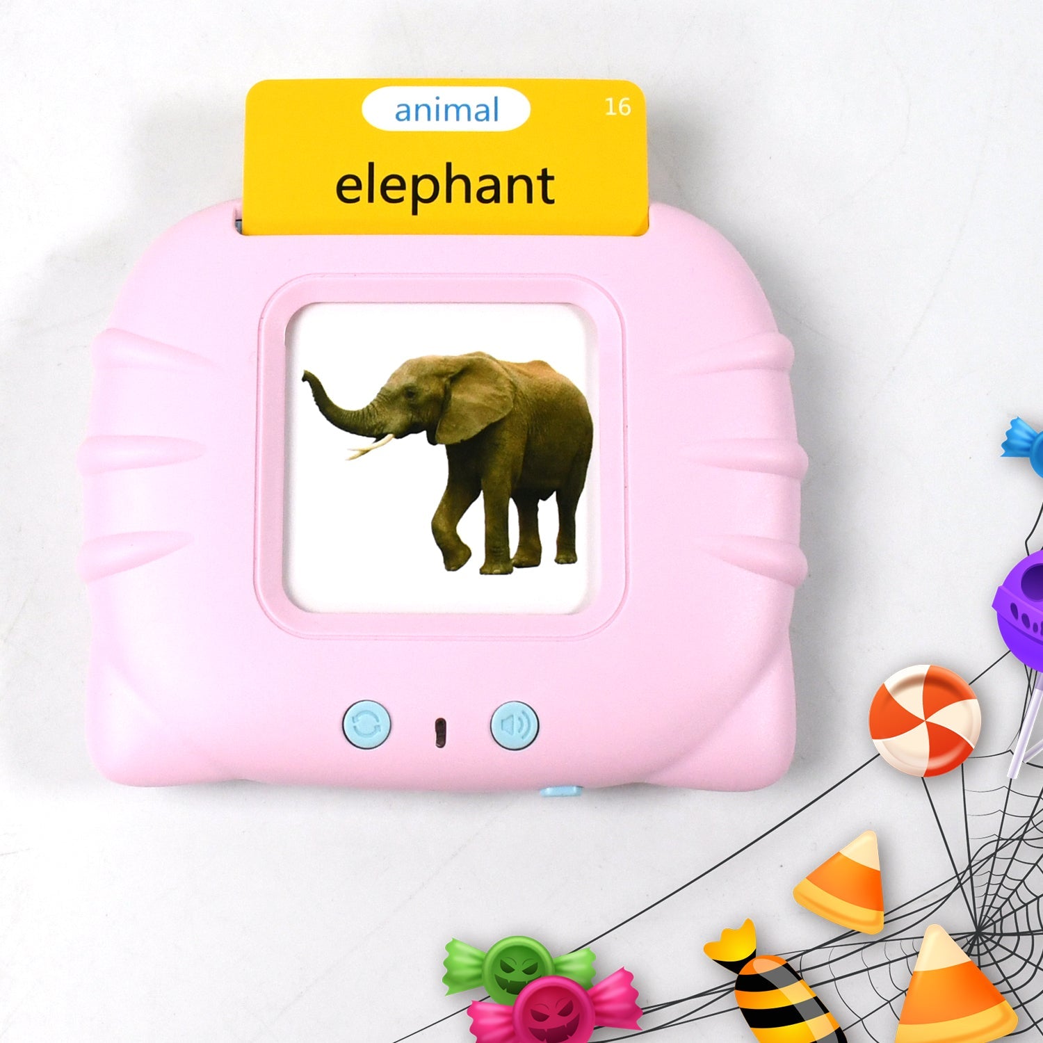 Preschool Learning Toys Flash Cards for Small Kids Educational Toys English Word - 17900_learning_machine_toy_with_cards