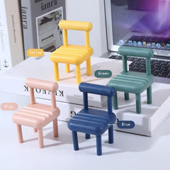 Mobile Phone Holder, Mini Chair Cell Phone Stand, Portable Smartphone Dock, Cell - 4696_1pc_chair_mobile_stand