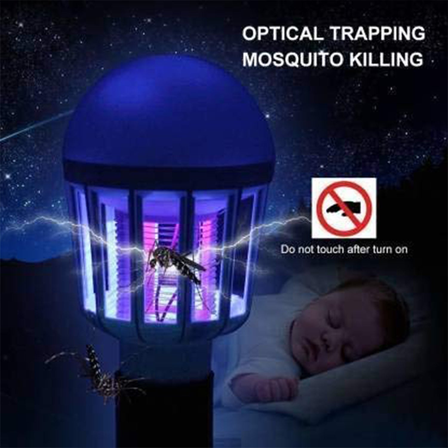 15W  Mosquito Killer Lamp E27 Summer Moths Flying Insects Led Zapper Mosquito Ki - 12664_mosquito_killer_lamp_15w