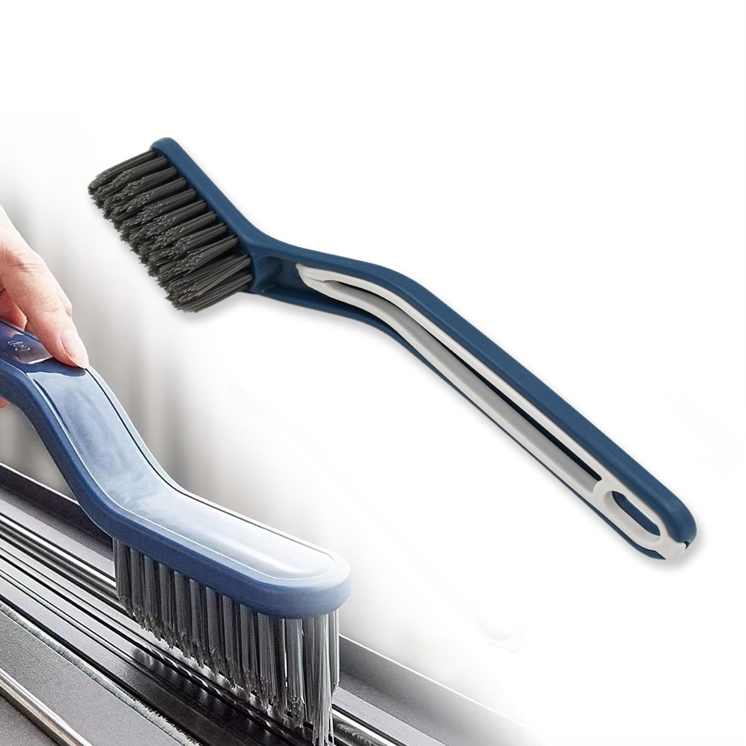 Multifunctional Floor Gap Brush, 2 in 1 Cleaning Brush (1 Pc) - 13314_2in1_multi_clea_clip_brush_1pc