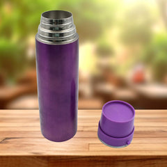 Stainless Steel Water Bottle Leak Proof, Rust Proof, Hot & Cold Drinks, Gym Sipp - 12765_ss_water_bottle_500ml_no3