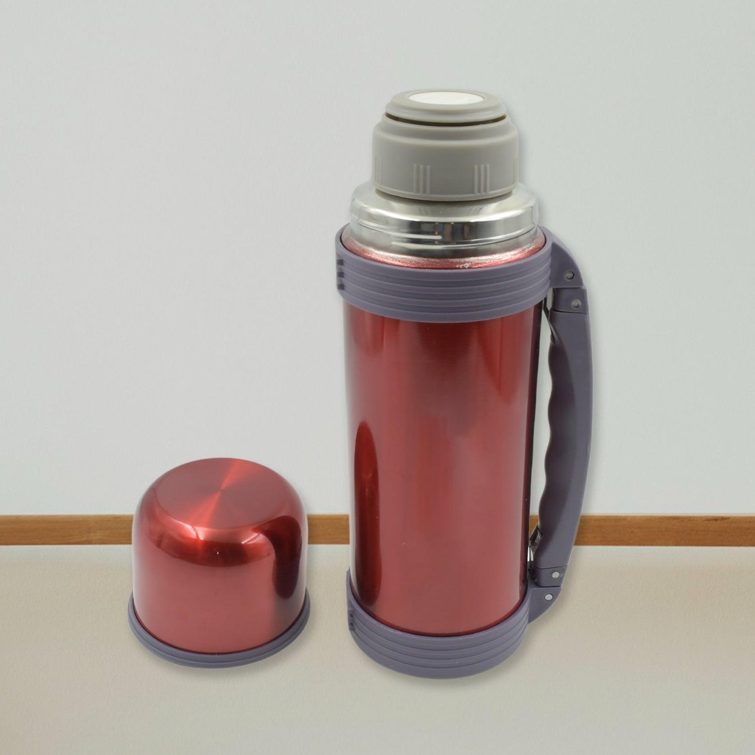 Stainless Steel Insulation Thermos, Double-Wall Vacuum Insulated Water Bottle Fo - 8414_ss_water_bottle_1200ml_no2