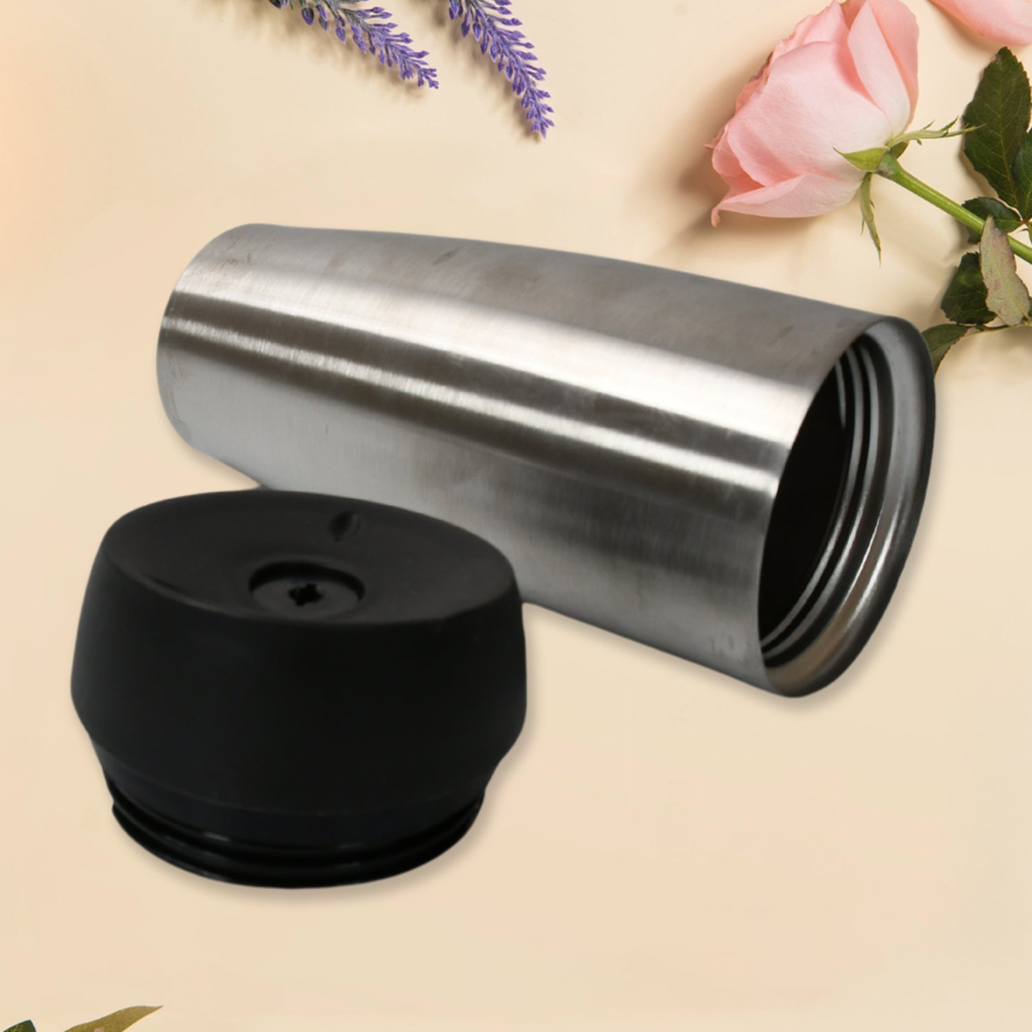 Stainless Steel Vacuum Insulated Coffee Cups Double Walled Travel Mug, Car Coffe - 13007_ss_dou_mug_with_lid_850ml