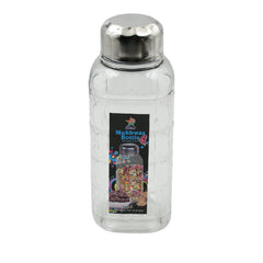 Plastic Transparent Mukhwas Bottle With Steel Cap / Mouth Freshener / Dryfruits  - 5714_pla_mukhwas_bottle_d138