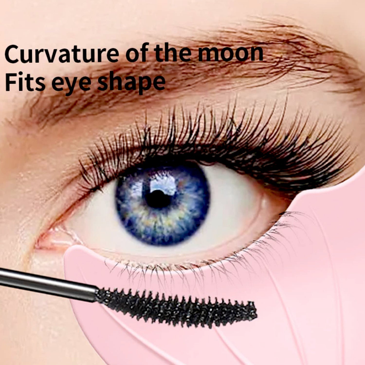 Multifunctional Easy To Clean Curved Silicone Eyeliner Stencils Wing Tips Quick  - 12628_silicone_eyelash_tool_1pc