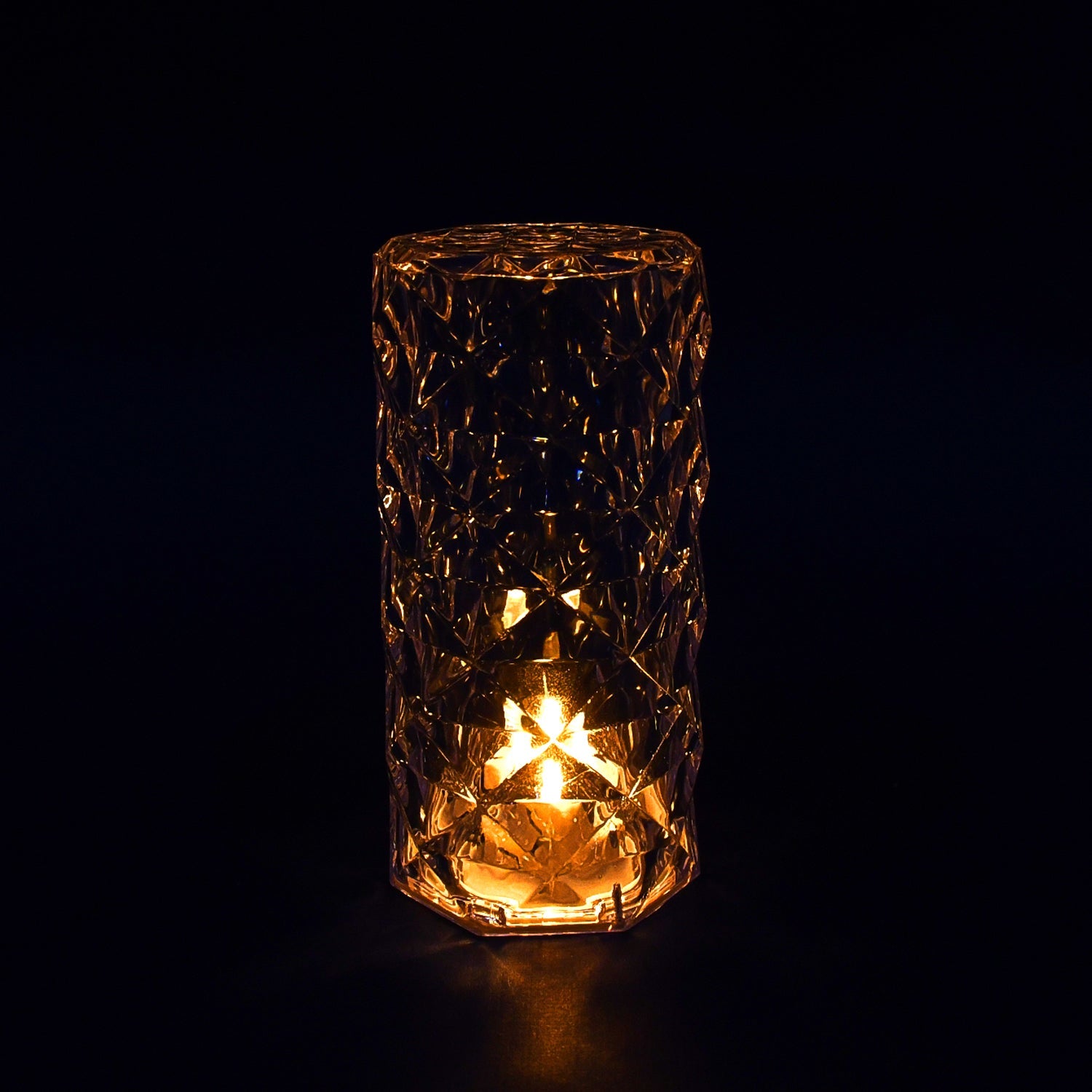 Diamond table lamp Candles for Home Decoration, Crystal Candle Lights - 6240_13cm_diamond_candle_light