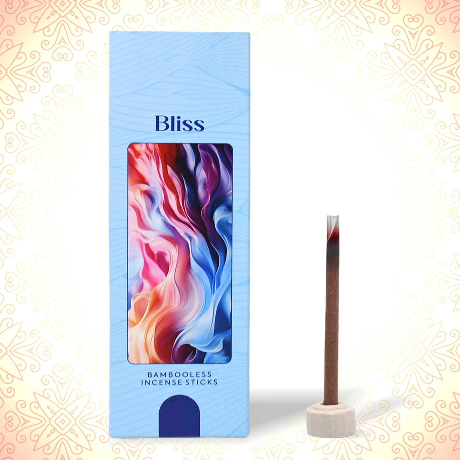 Bliss Premium Incense Sticks / Agarbatti (100 Gm / With Stand For Stick) - 13691_bliss_incense_sticks_100gm