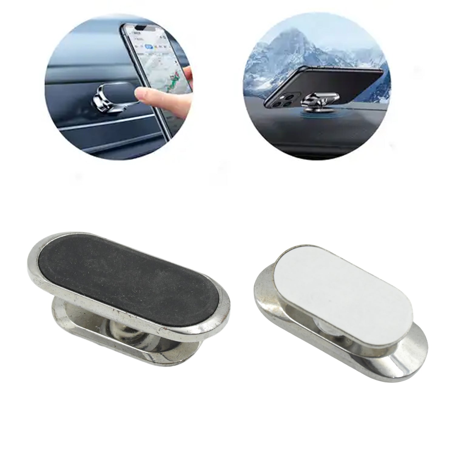 Magnetic Phone Mount/Holder for Car, Super Strong Magnet Universal Car Mount, Da - 12518_magnetic_phone_holder_1pc