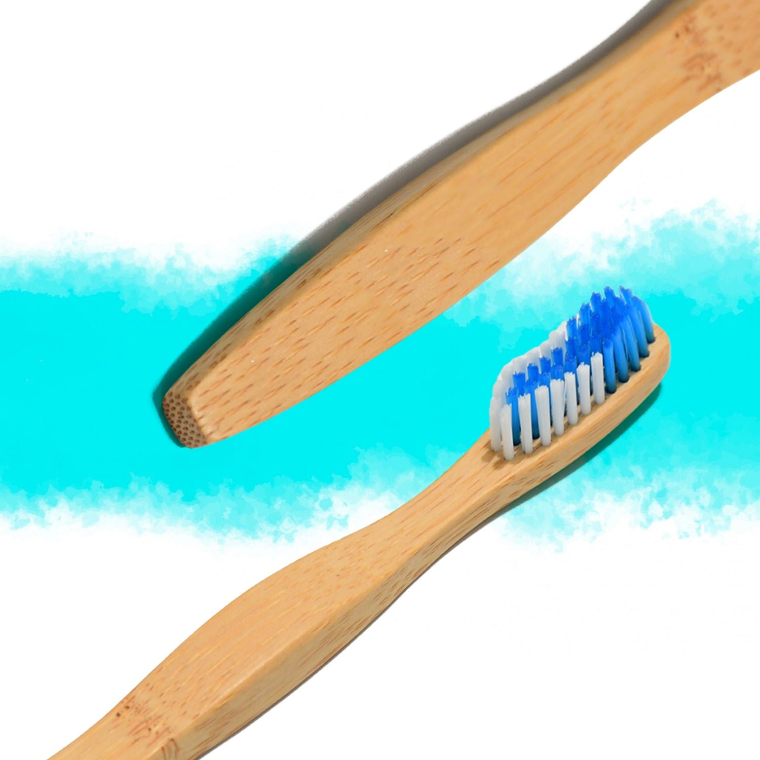 Bamboo Wooden Toothbrush Soft Toothbrush Wooden Child Bamboo Toothbrush Biode - 13032_wooden_thoothbrush_15pc_no4