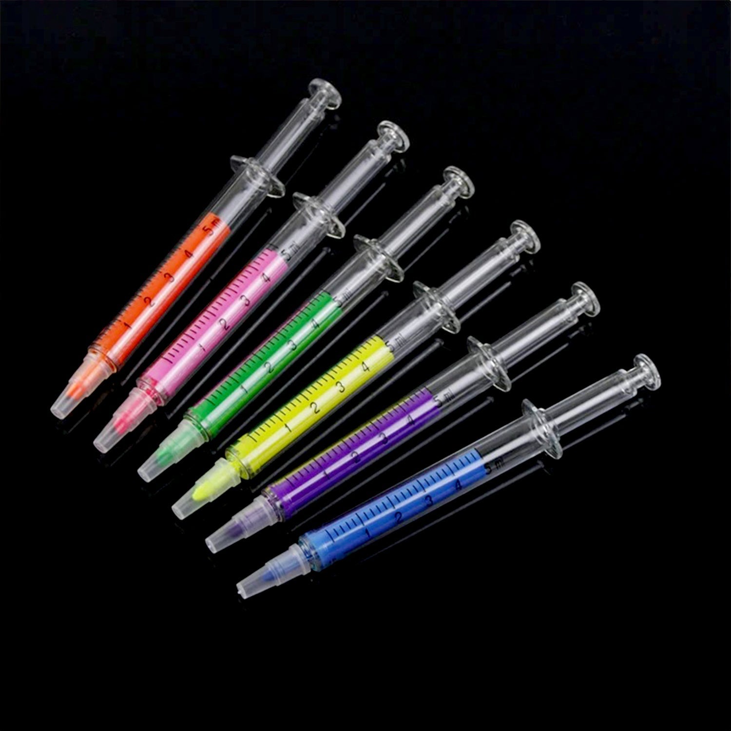 Creative Highlighter Pens Fluorescent Marker For Kids, watercolor highlighter ma - 8869_highlight_marker_pen_1pc