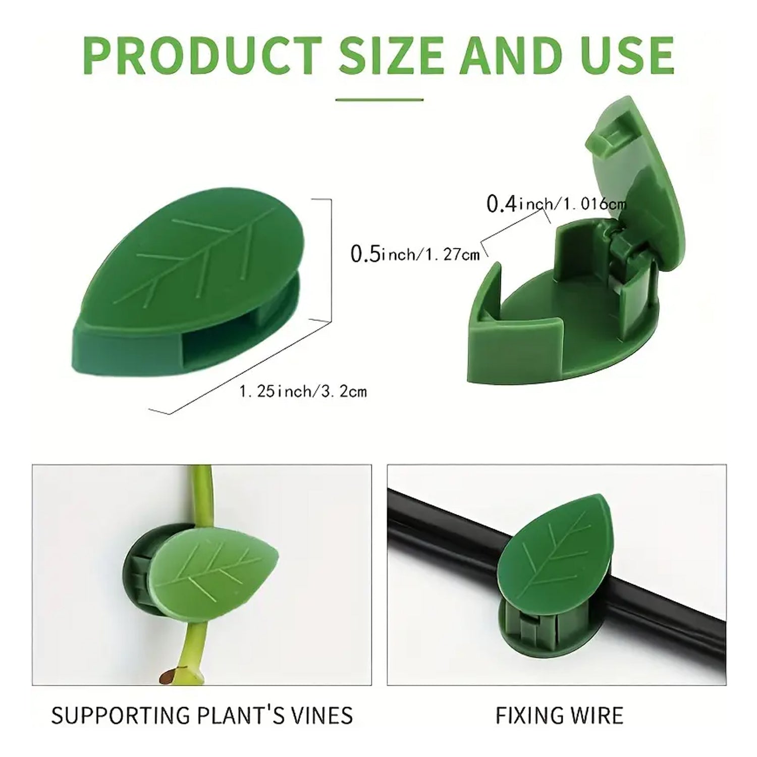 Plant Climbing Wall Fixture Clip Self-Adhesive Hook Vines Traction Invisible Sta - 7348_wall_plant_climbing_clip_10pc