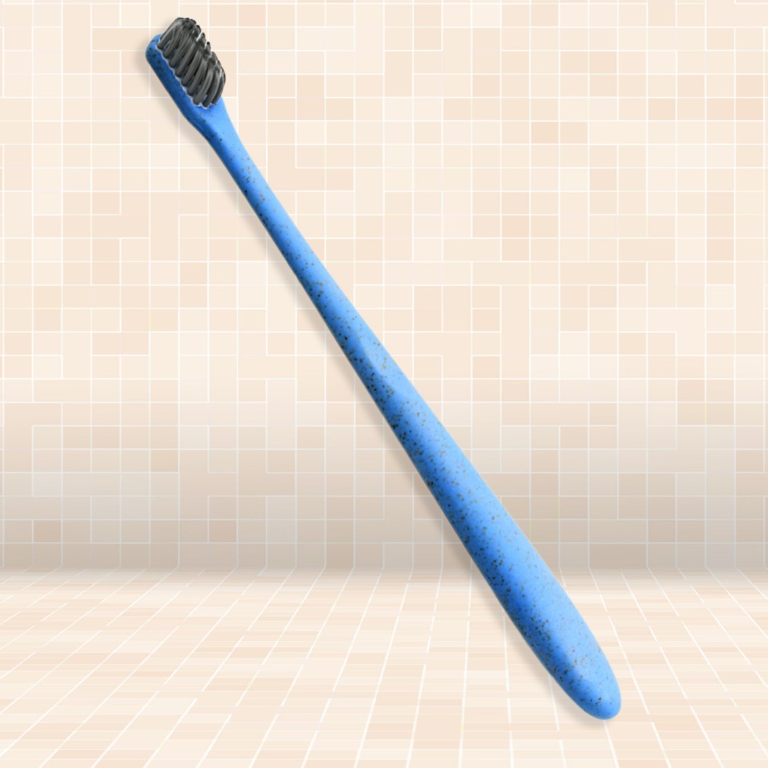 Wheat Straw Toothbrush Women Men Soft-bristle Toothbrush Oral Care Tooth Brush M - 12579_soft_toothbrush_1pc