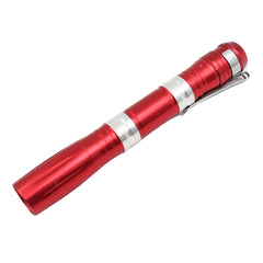 Portable Mini Torch / Flashlight LED Powerful High Lumens Pen Light with Clip, P - 9530_portable_torch_light_1pc