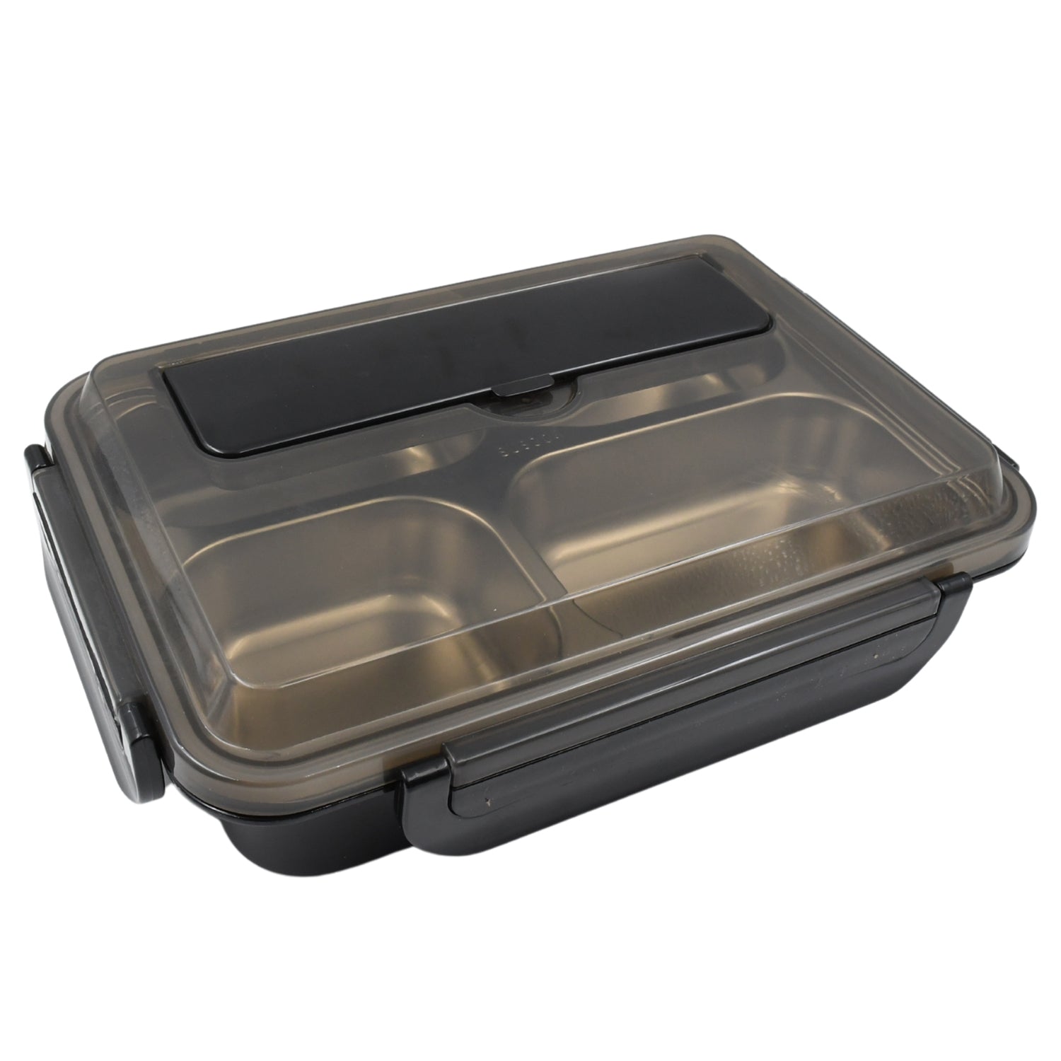 4 Compartment Insulated Lunch Box Stainless Steel |Tiffin Box for Boys, Girls, S - 10034_ss_4com_insulated_lunch_box