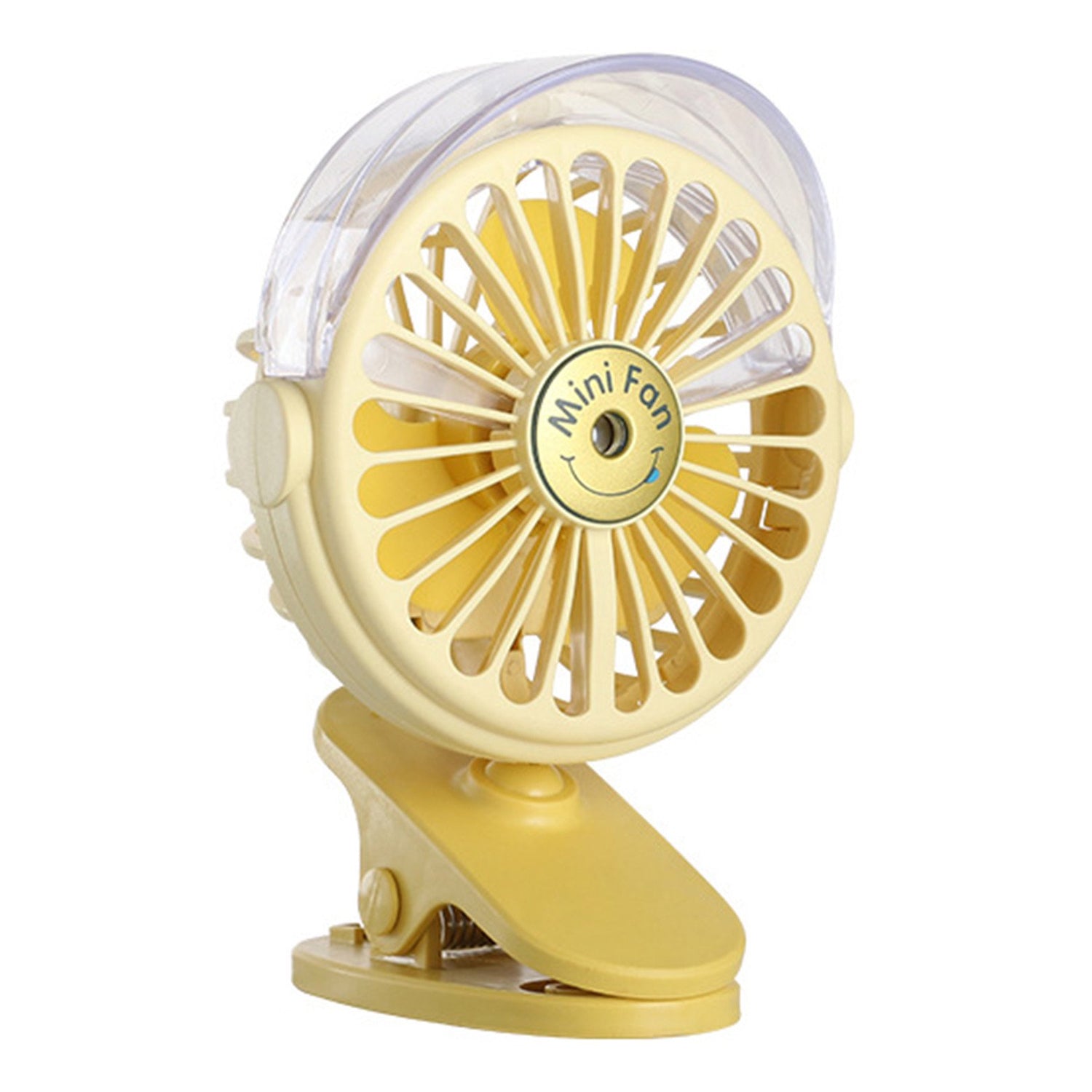 Clip Desk Fan Portable Wind Desktop Table Cooling Fan in Single Button, Adjustme - 4824a_mini_usb_spray_fan